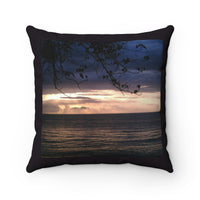 Spun Polyester Square Pillow-Mayaguez PR