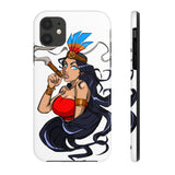 Case Mate Tough Phone Cases @klever_art Taino Cigar Princess