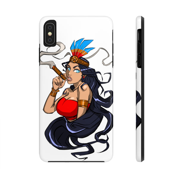 Case Mate Tough Phone Cases @klever_art Taino Cigar Princess