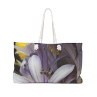 Weekender Bag.  Nia's -Decter "Jasmine Orchid"