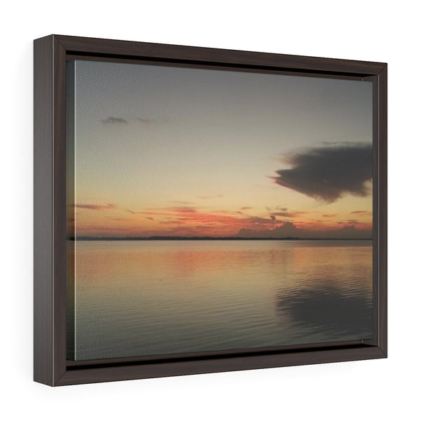 Horizontal Framed Premium Gallery Wrap Canvas/ Nia's Cancun Mexico