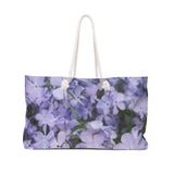 Weekender Bag  Nia's Lavender Flowers