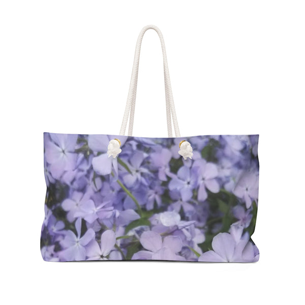 Weekender Bag  Nia's Lavender Flowers