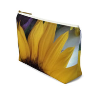 Accessory Pouch w T-bottom Nia's Sunflower