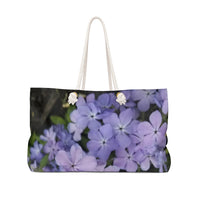 Weekender Bag  Nia's Lavender Flowers